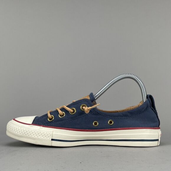 Converse All Star Shoreline Women's Size 7 Slip On Casual Shoes Sneaker Navy EUC - Picture 8 of 10